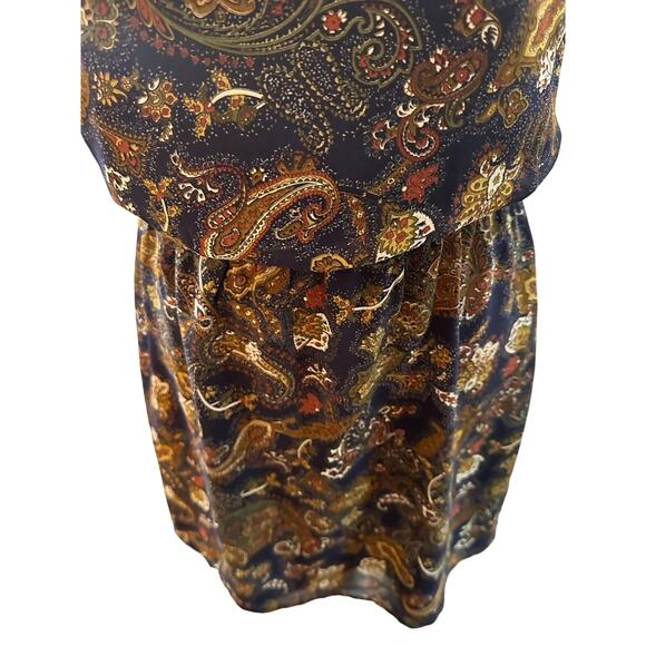 41 Hawthorn Paisley Sleeveless Dress Sz S - Picture 2 of 7
